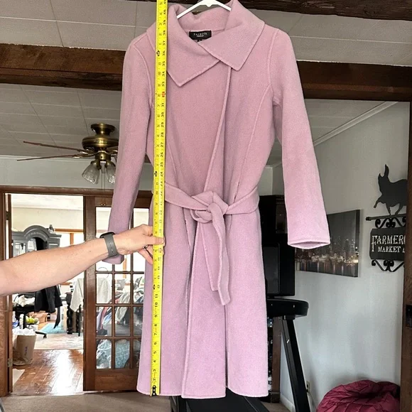 Talbots Lilac 80% Wool-Blend Coat - Size 4 - Picture 8 of 9